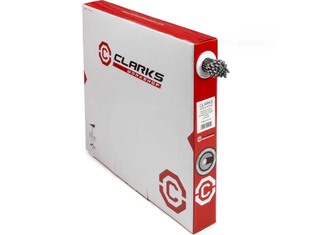 Clarks Rustfri/Slick Gearwire, 100 Stk 3 Clarks Rustfri/Slick Gearwire, 100 Stk