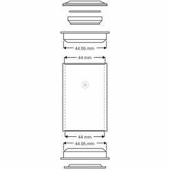 Stronglight Semi-Integreret A-Head Styrfittings, 1 1/8" -Sram Salg 252776 1