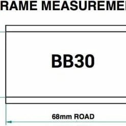 Praxis Works M30 Road Krankboks, 68mm -Sram Salg PRAX684001R 1x1534