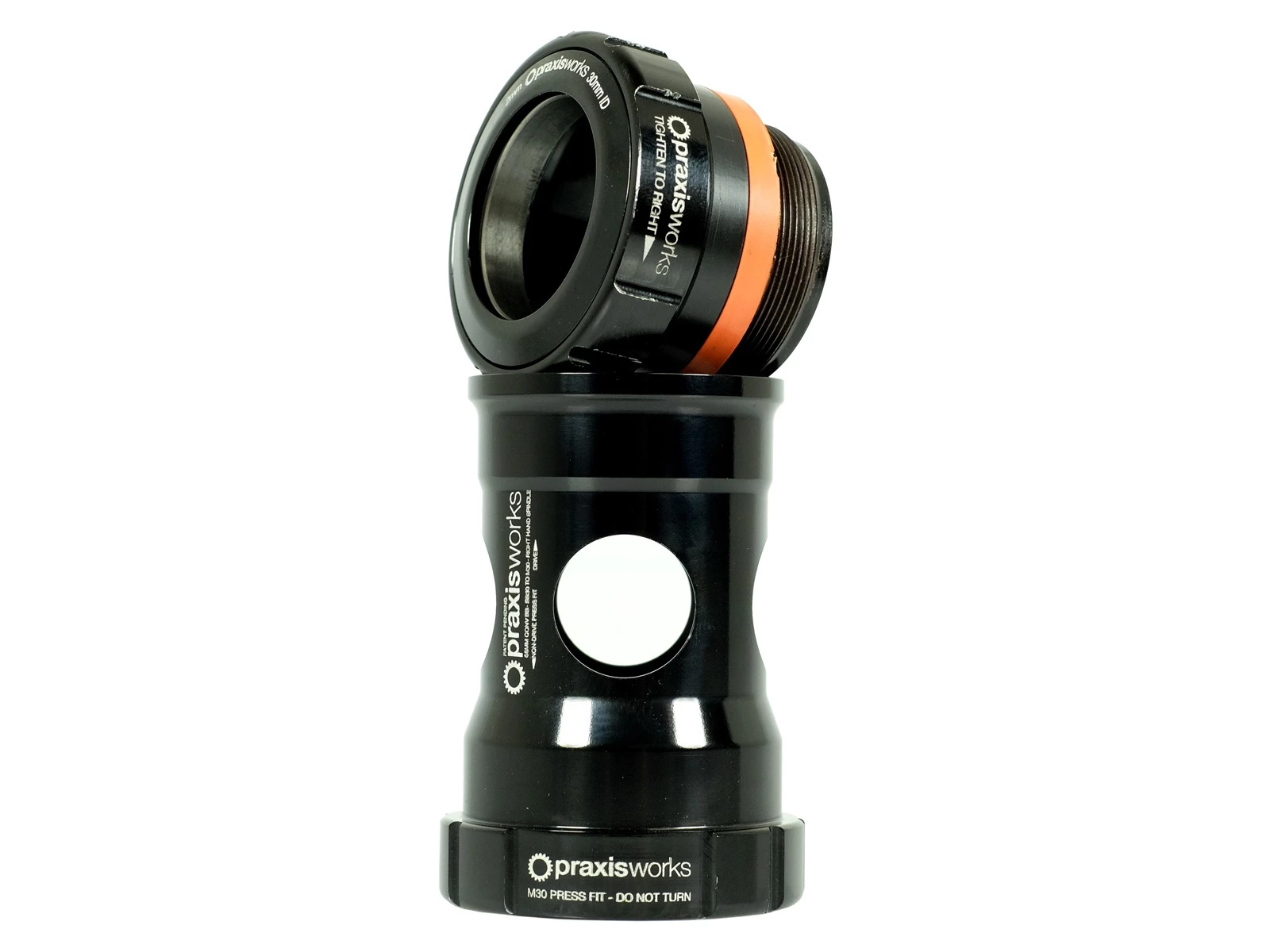 Praxis Works M30 Ceramic Road Krankboks, 68mm 3 Praxis Works M30 Ceramic Road Krankboks, 68mm